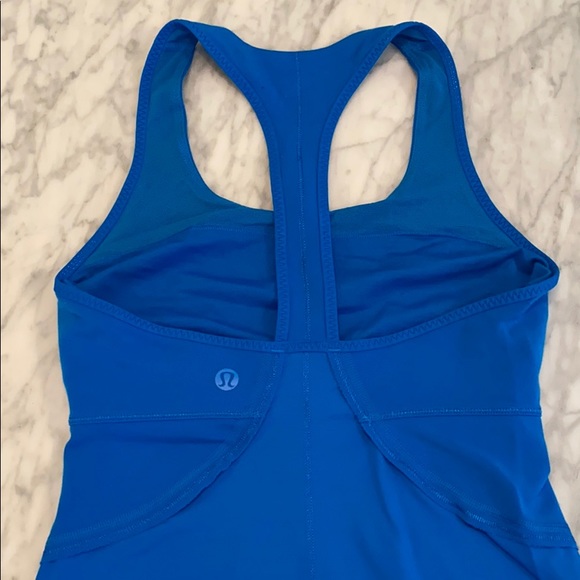 Lululemon Bright Blue Tank - Picture 4 of 6
